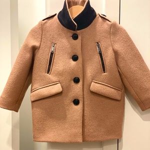 Wool Toddler Burberry Coat
